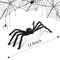 30CM Halloween Spider Haunted House Prop Indoor Outdoor Mini Scary Party Decor
